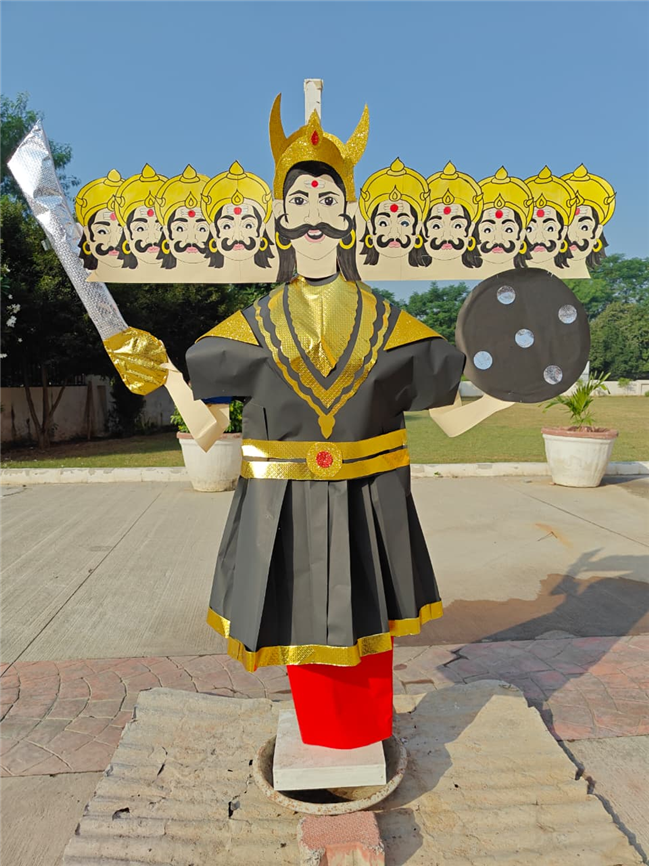 Special assembly on Dusshera.