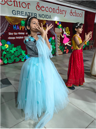 Special assembly on Dusshera.