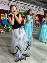 Special assembly on Dusshera.