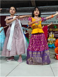Special assembly on Dusshera.