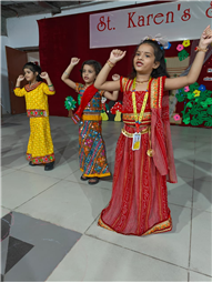 Special assembly on Dusshera.