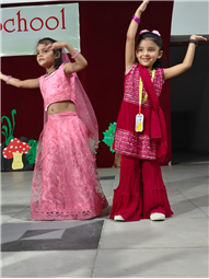 Special assembly on Dusshera.