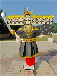 Special assembly on Dusshera.