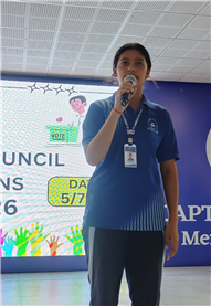 Student Council Election Process for the session 2025–26.