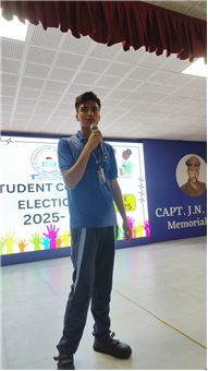 Student Council Election Process for the session 2025–26.