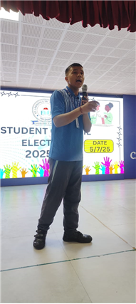 Student Council Election Process for the session 2025–26.