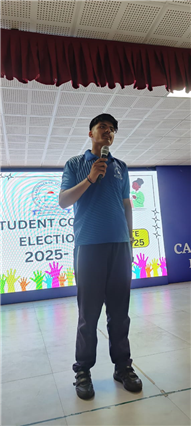 Student Council Election Process for the session 2025–26.