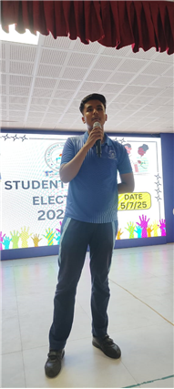 Student Council Election Process for the session 2025–26.