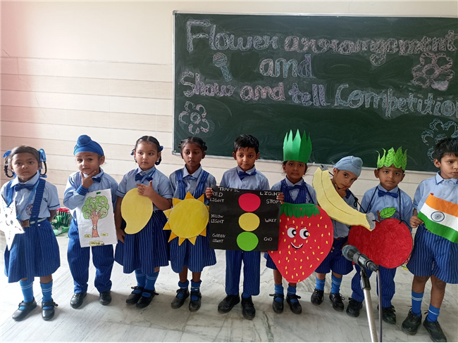 Show and Tell Activity