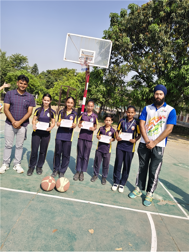Inter House Basketball Tournament  (Girls) VI-VIII (30-04-26)