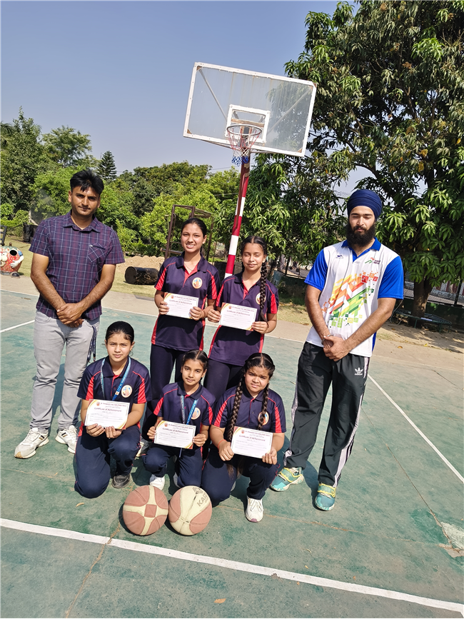 Inter House Basketball Tournament  (Girls) VI-VIII (30-04-26)