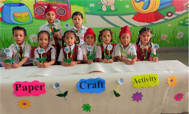 Paper Craft Activity Class UKG
