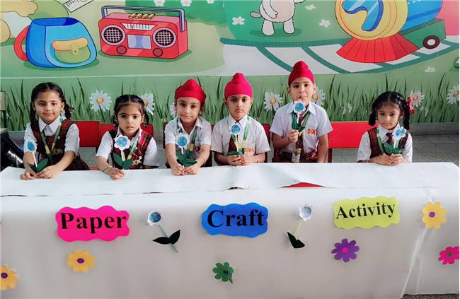 Paper Craft Activity Class UKG