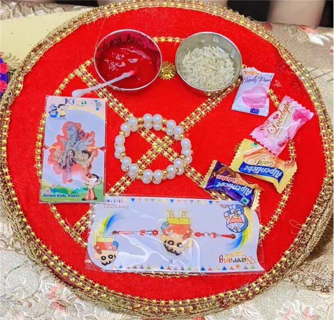 Rakhi Making Competition of Kindergarten