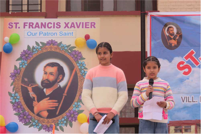 Celebration of St. Francis Xavier Day
