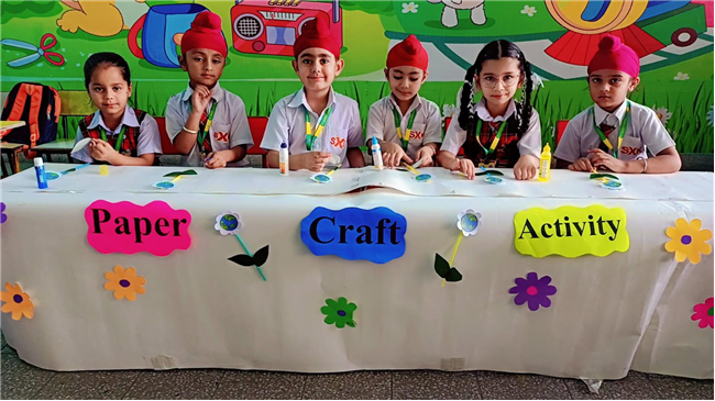 Paper Craft Activity Class UKG
