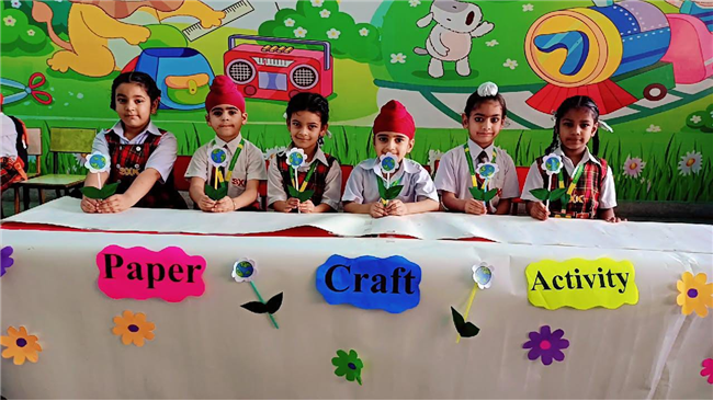 Paper Craft Activity Class UKG