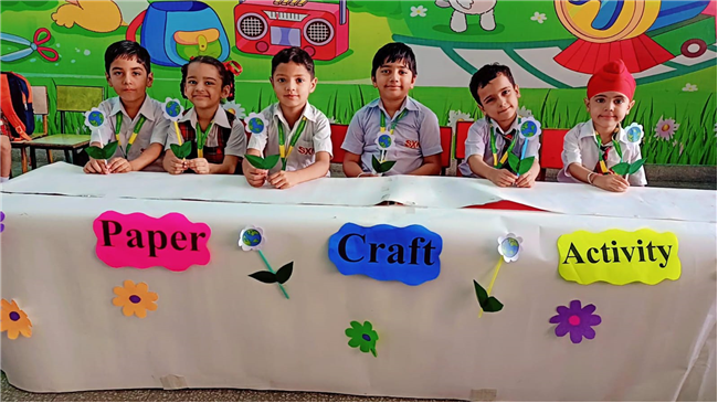 Paper Craft Activity Class UKG