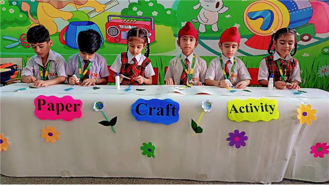 Paper Craft Activity Class UKG