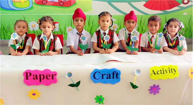 Paper Craft Activity Class UKG