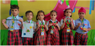 Rakhi Making Competition of Kindergarten