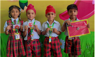 Rakhi Making Competition of Kindergarten