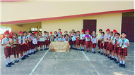 Rakhi Making Competition of Kindergarten