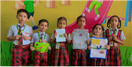 Rakhi Making Competition of Kindergarten
