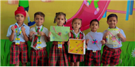 Rakhi Making Competition of Kindergarten