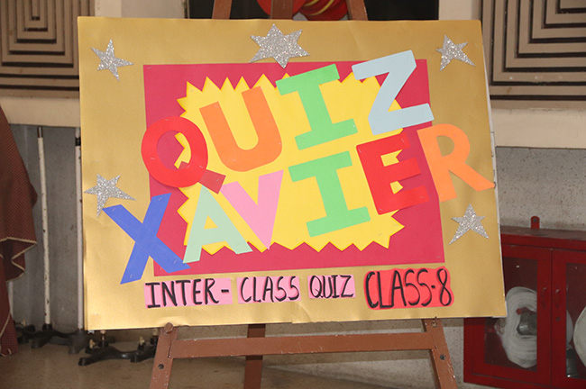 QUIZXAVIER 2025 - CLASS 8