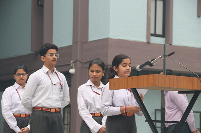 FOUNDER'S DAY SPECIAL ASSEMBLY (BHABHA HOUSE)