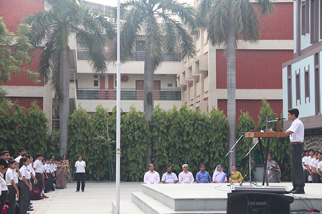 FAREWELL - FR. DR. T.J. JOSE S.J. AND WECOMING FR. SOBIN K. THOMAS, S.J. (SENIOR DEPT)