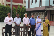 FAREWELL - FR. DR. T.J. JOSE S.J. AND WECOMING FR. SOBIN K. THOMAS, S.J. (SENIOR DEPT)