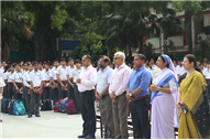 FAREWELL - FR. DR. T.J. JOSE S.J. AND WECOMING FR. SOBIN K. THOMAS, S.J. (SENIOR DEPT)
