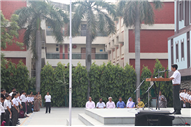 FAREWELL - FR. DR. T.J. JOSE S.J. AND WECOMING FR. SOBIN K. THOMAS, S.J. (SENIOR DEPT)