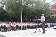 FAREWELL - FR. DR. T.J. JOSE S.J. AND WECOMING FR. SOBIN K. THOMAS, S.J. (SENIOR DEPT)