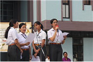 FAREWELL - FR. DR. T.J. JOSE S.J. AND WECOMING FR. SOBIN K. THOMAS, S.J. (SENIOR DEPT)