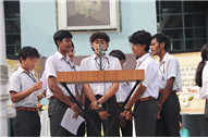 FAREWELL - FR. DR. T.J. JOSE S.J. AND WECOMING FR. SOBIN K. THOMAS, S.J. (SENIOR DEPT)