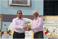 FAREWELL - FR. DR. T.J. JOSE S.J. AND WECOMING FR. SOBIN K. THOMAS, S.J. (SENIOR DEPT)