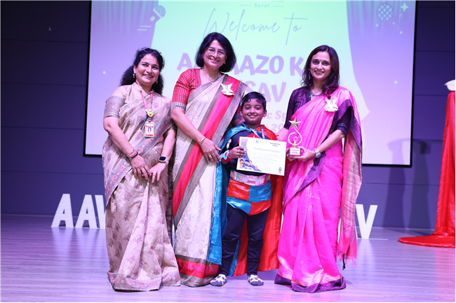 Aavaazo Ka Utsav 2025 Inter-School Public Speaking Competition