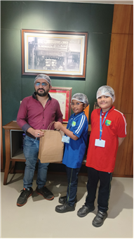 Field trip to Shah Jamnadas Ghariwala - Classes III to V