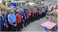 Field trip to Shah Jamnadas Ghariwala - Classes III to V