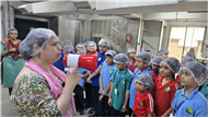 Field trip to Shah Jamnadas Ghariwala - Classes III to V