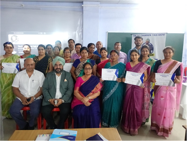 TEACHER'S TRAINING SESSION BY THE S.S. CHANDHOK TALK SHOW