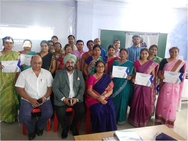 TEACHER'S TRAINING SESSION BY THE S.S. CHANDHOK TALK SHOW