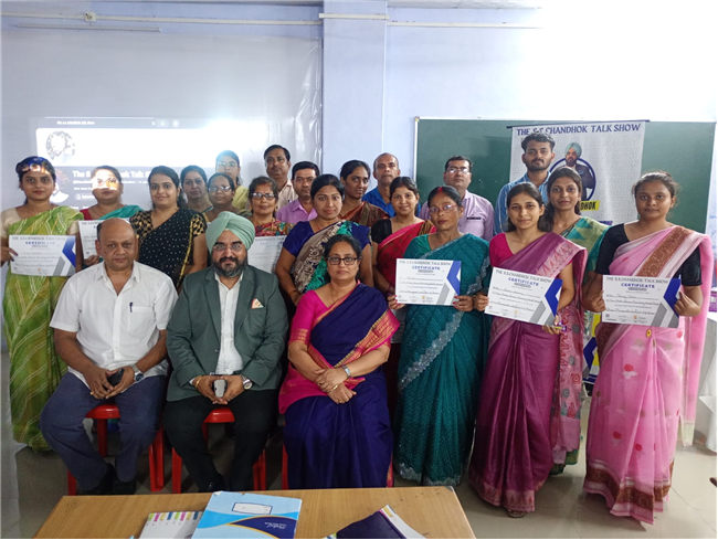 TEACHER'S TRAINING SESSION BY THE S.S. CHANDHOK TALK SHOW