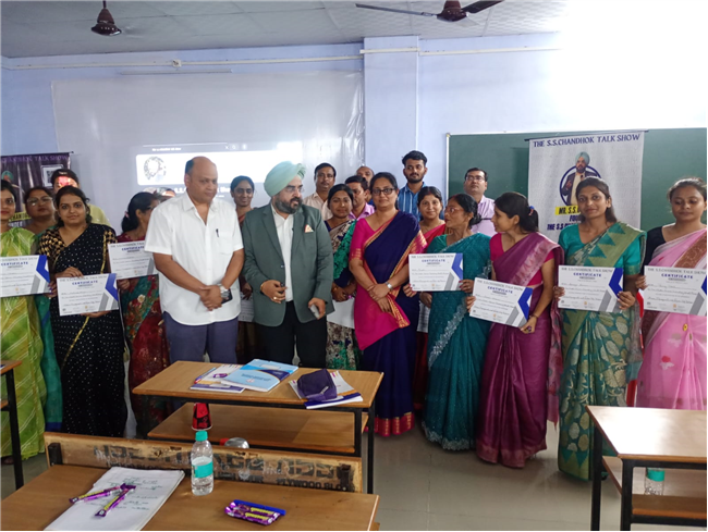 TEACHER'S TRAINING SESSION BY THE S.S. CHANDHOK TALK SHOW