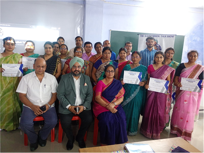 TEACHER'S TRAINING SESSION BY THE S.S. CHANDHOK TALK SHOW