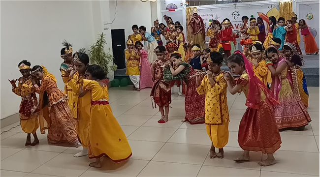 Independence Day and Krishna Janmastami Celibration