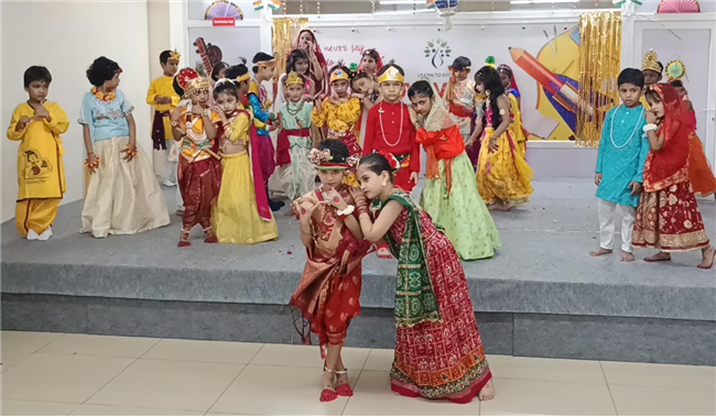 Independence Day and Krishna Janmastami Celibration